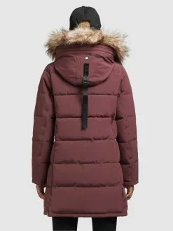 Khujo Manteaux Dhiver Manteau D’hiver Cloren Femme Rouge Foncé 13 Khujo Manteaux Dhiver Manteau D’hiver Cloren Femme Rouge Foncé -Magasin D'usine Khujo 009f039426c779dad5069c108e9dc492