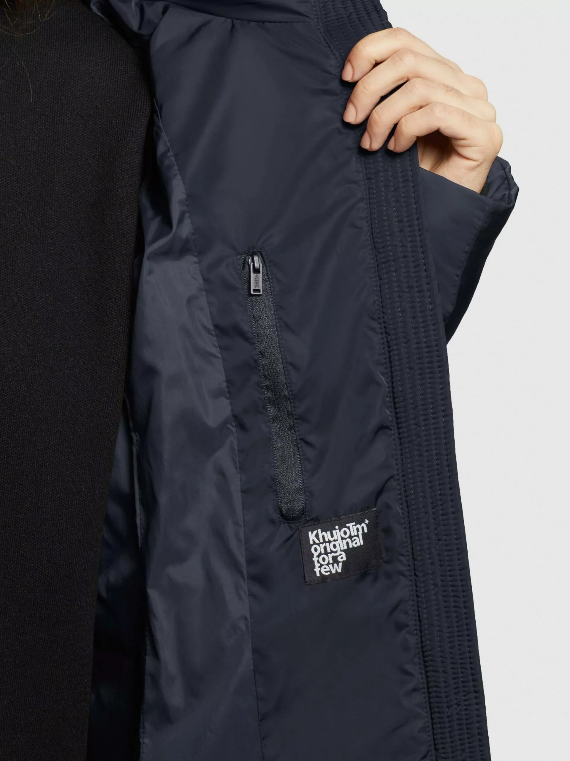 Khujo Manteaux Dhiver Manteau D’hiver Femme Bleu Nuit 10 Khujo Manteaux Dhiver Manteau D’hiver Femme Bleu Nuit – Image 8