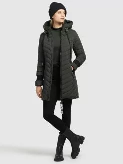 Khujo Manteaux Dhiver Manteau D’hiver Nita Femme Kaki -Magasin D'usine Khujo 045f162a722c74e5720c1d429968fe34