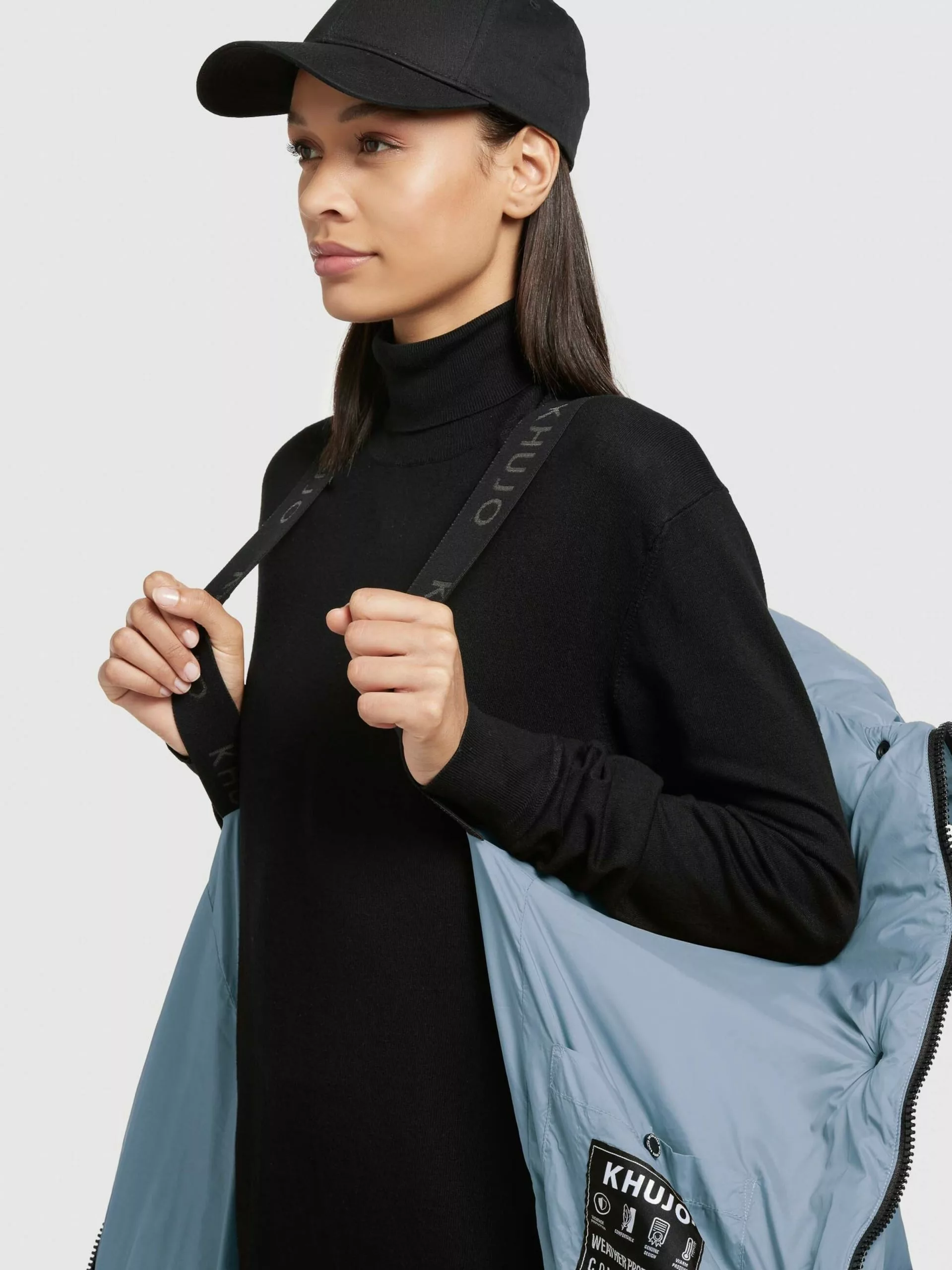 Khujo Manteaux Dhiver Manteau D’hiver Femme Bleu Clair 9 Khujo Manteaux Dhiver Manteau D’hiver Femme Bleu Clair – Image 7