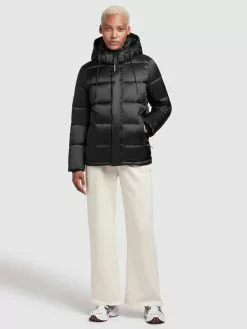 Khujo Vestes Dhiver Veste D’hiver Evona Femme Noir -Magasin D'usine Khujo 0653a08147568279693716c3743f4fd3