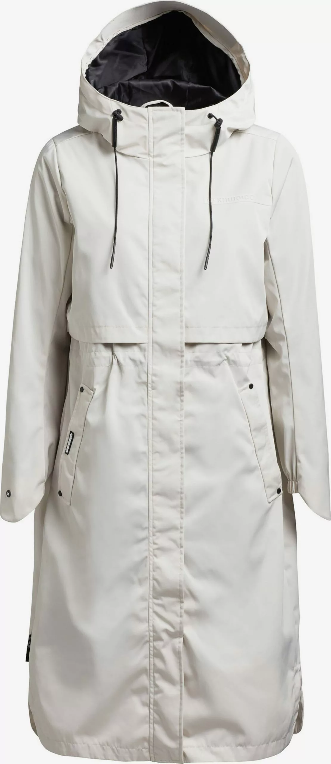 Khujo Manteaux De Mi-saison Manteau Mi-saison Jomana Femme Blanc Cassé 3 Khujo Manteaux De Mi-saison Manteau Mi-saison Jomana Femme Blanc Cassé