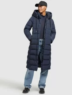 Khujo Manteaux Dhiver Manteau D’hiver Gamber Femme Bleu Foncé -Magasin D'usine Khujo 07d5ea29a1e6bc92e6550da15ec74d0a