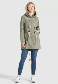 Khujo Parkas Parka Mi-saison CATHARINA Femme Kaki 12 Khujo Parkas Parka Mi-saison CATHARINA Femme Kaki -Magasin D'usine Khujo 08ba288cf82e2d9c9864391f3bf71da3