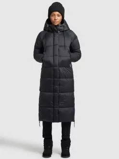 Khujo Manteaux Dhiver Manteau D’hiver LAMERA Femme Noir -Magasin D'usine Khujo 09b7455fe81d7252728d4b5113e9ae93