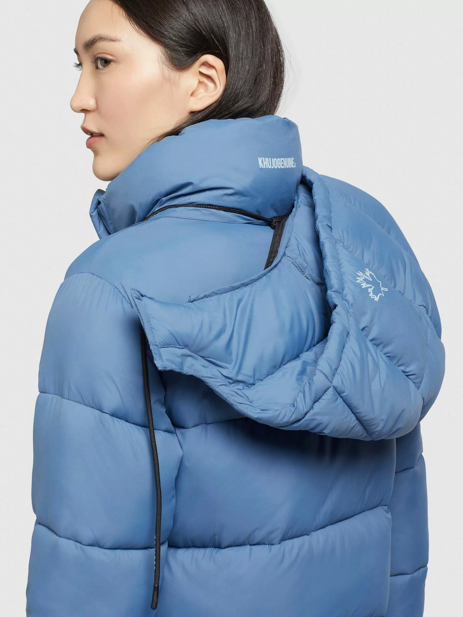 Khujo Manteaux Dhiver Manteau D’hiver Julina Femme Bleu 9 Khujo Manteaux Dhiver Manteau D’hiver Julina Femme Bleu – Image 7