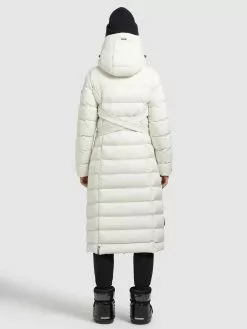 Khujo Manteaux Dhiver Manteau D’hiver OLALLA MATT Femme Blanc Cassé -Magasin D'usine Khujo 0a041f4f1a325de8fd094b2dbdc09124