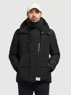 Khujo Vestes Dhiver Veste D’hiver Bizkit Homme Noir -Magasin D'usine Khujo 0a698b88bb9f4902bf2ea43b2fad355d