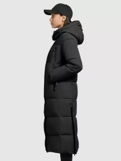 Khujo Manteaux De Mi-saison Manteau Mi-saison Melona Femme Noir -Magasin D'usine Khujo 0b6da1be31c628f701ef23263d81bf06