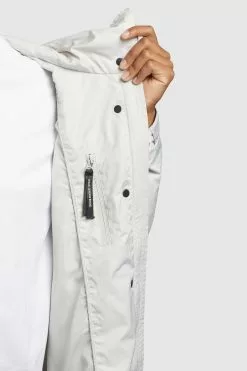 Khujo Parkas Parka Mi-saison Dayes Femme Blanc Cassé -Magasin D'usine Khujo 0ccced90cc3edfffbb55ea2bd637ccac