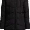 Khujo Manteaux Dhiver Manteau D’hiver Huba Femme Noir