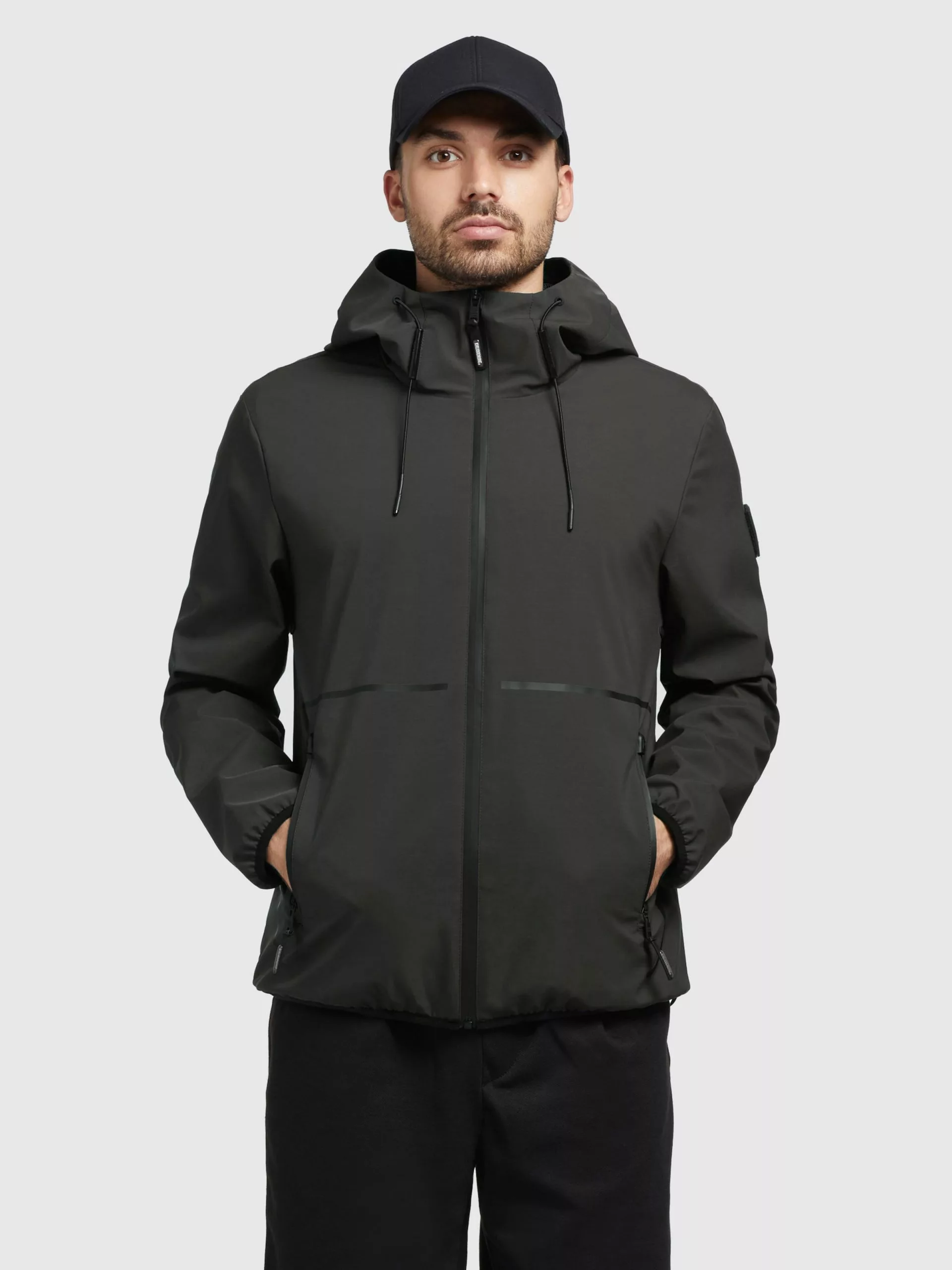 Khujo Vestes De Mi-saison Veste Mi-saison Eldon Homme Noir 4 Khujo Vestes De Mi-saison Veste Mi-saison Eldon Homme Noir – Image 2