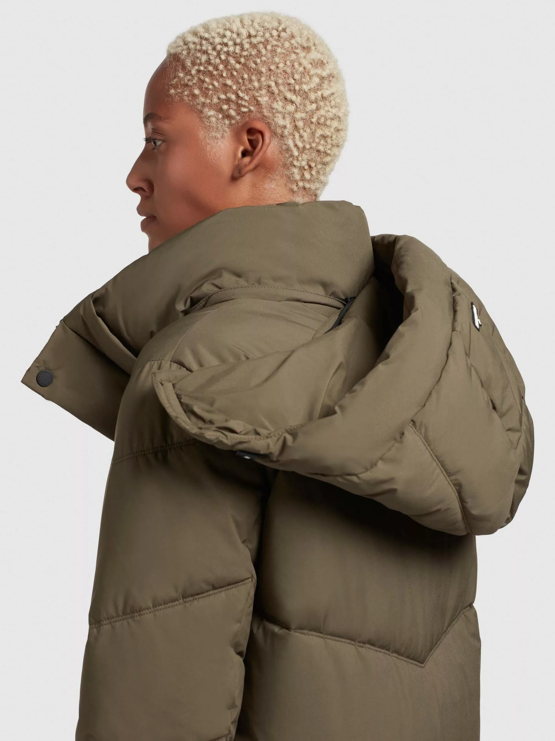 Khujo Manteaux Dhiver Manteau D’hiver Torino2 Femme Kaki 10 Khujo Manteaux Dhiver Manteau D’hiver Torino2 Femme Kaki – Image 8