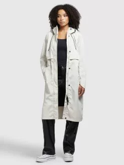 Khujo Manteaux De Mi-saison Manteau Mi-saison Jomana Femme Blanc Cassé 15 Khujo Manteaux De Mi-saison Manteau Mi-saison Jomana Femme Blanc Cassé -Magasin D'usine Khujo 0f8f320673ab9b2c81c0229b1a13fb27