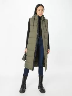 Khujo Vestes Sans Manches Gilet Tourin Femme Kaki 10 Khujo Vestes Sans Manches Gilet Tourin Femme Kaki -Magasin D'usine Khujo 120ff3938ba582a817f581d23d533d69