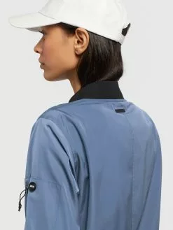 Khujo Vestes De Mi-saison Veste Mi-saison Stence2 Femme Bleu-gris -Magasin D'usine Khujo 1289189d163f3936af065b51a62a39ee 1