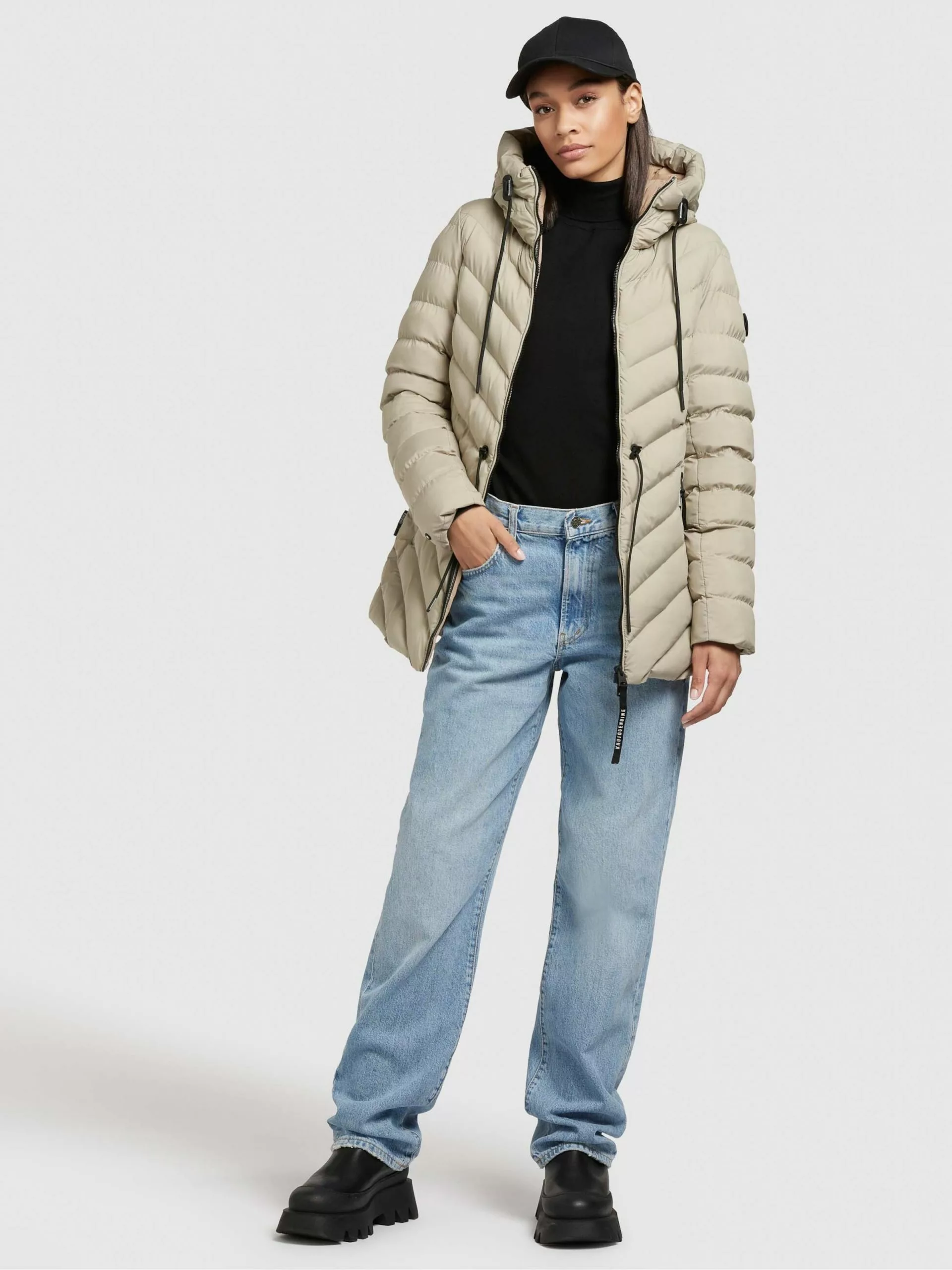 Khujo Vestes De Mi-saison Veste Mi-saison Noomi Femme Vert Pastel 8 Khujo Vestes De Mi-saison Veste Mi-saison Noomi Femme Vert Pastel – Image 6