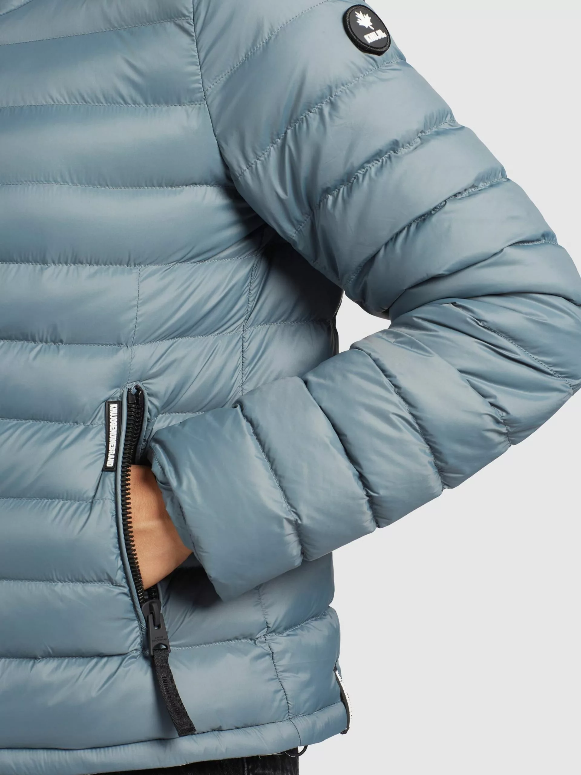 Khujo Vestes De Mi-saison Veste Mi-saison Lovina Femme Bleu-gris 9 Khujo Vestes De Mi-saison Veste Mi-saison Lovina Femme Bleu-gris – Image 7