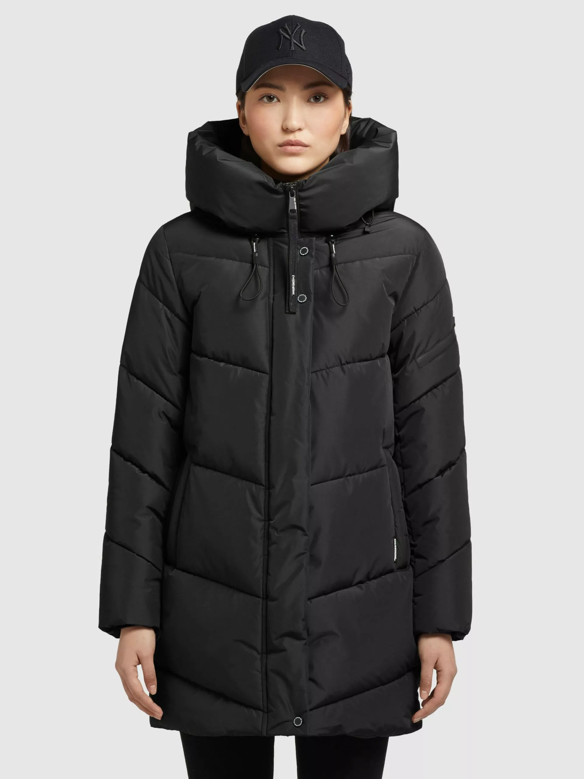 Khujo Vestes Dhiver Veste D’hiver Jordis 4 Femme Noir 4 Khujo Vestes Dhiver Veste D’hiver Jordis 4 Femme Noir – Image 2