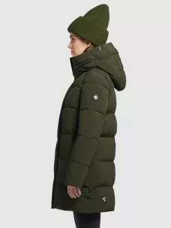 Khujo Manteaux Courts Manteau D’hiver Wente Femme Kaki -Magasin D'usine Khujo 146de751db3ba2f5b6d87c8275b21456