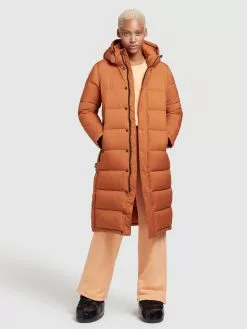 Khujo Manteaux Dhiver Manteau D’hiver Corinna Femme Cognac -Magasin D'usine Khujo 16f5a5fb8ffa57d3c350bda8780115f6