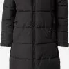 Khujo Manteaux Dhiver Manteau D’hiver Deria Femme Noir