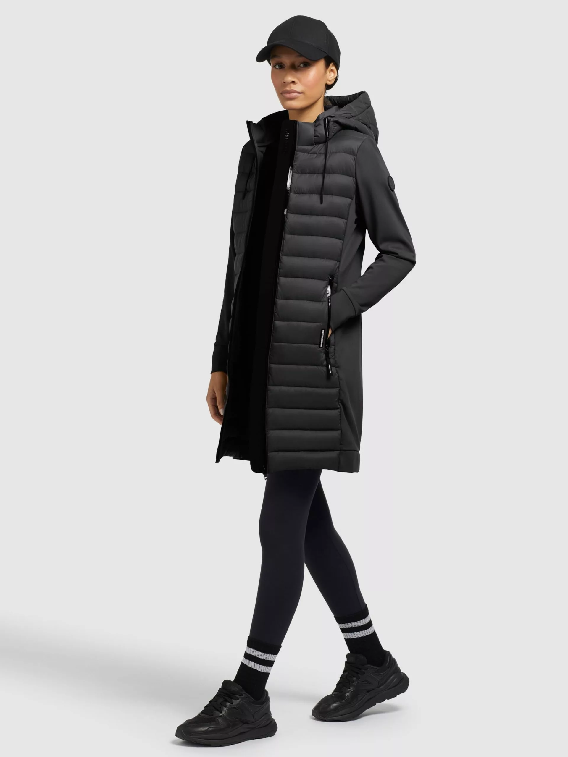 Khujo Manteaux Dhiver Manteau D’hiver Ruth Femme Noir 5 Khujo Manteaux Dhiver Manteau D’hiver Ruth Femme Noir – Image 3