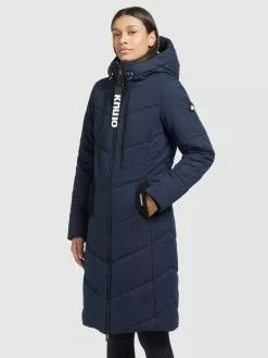 Khujo Vestes Dhiver Veste D’hiver Aribay Femme Bleu Marine -Magasin D'usine Khujo 1ad6645f94271dec435b29ef4c51098f