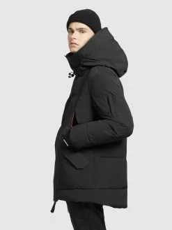 Khujo Vestes Dhiver Veste D’hiver Fank Homme Noir -Magasin D'usine Khujo 1c30bdc2474275f045276df23c5f7715