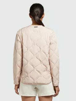 Khujo Vestes De Mi-saison Veste Mi-saison Alma Femme Rose Clair -Magasin D'usine Khujo 1ceab64bfcfc308cfb508e4e301613cb