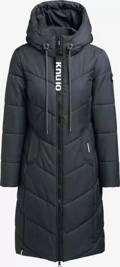 Khujo Manteaux Dhiver Manteau D’hiver Aribay Femme Bleu Nuit