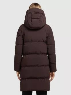 Khujo Manteaux De Mi-saison Manteau Mi-saison Namita Femme Lie De Vin -Magasin D'usine Khujo 1e1f10b7879927b67f0cae498004d629