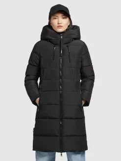 Khujo Manteaux Dhiver Manteau D’hiver Jilias Femme Noir -Magasin D'usine Khujo 1ed443d0cfd96e22ad70cdcbc7e94135