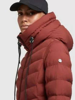Khujo Manteaux Dhiver Manteau D’hiver Ingram Femme Rouge Rouille -Magasin D'usine Khujo 207a48f9f3647c9bcec1fa54fd256be6