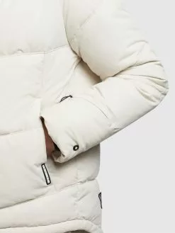 Khujo Vestes Dhiver Veste D’hiver Monty 2 Femme Blanc Cassé -Magasin D'usine Khujo 20a512b8f121ed4be1984ea989b37208