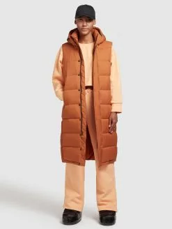 Khujo Vestes Sans Manches Gilet Magneta Femme Orange -Magasin D'usine Khujo 20e4f05707c65c95e7a039bc86768f28