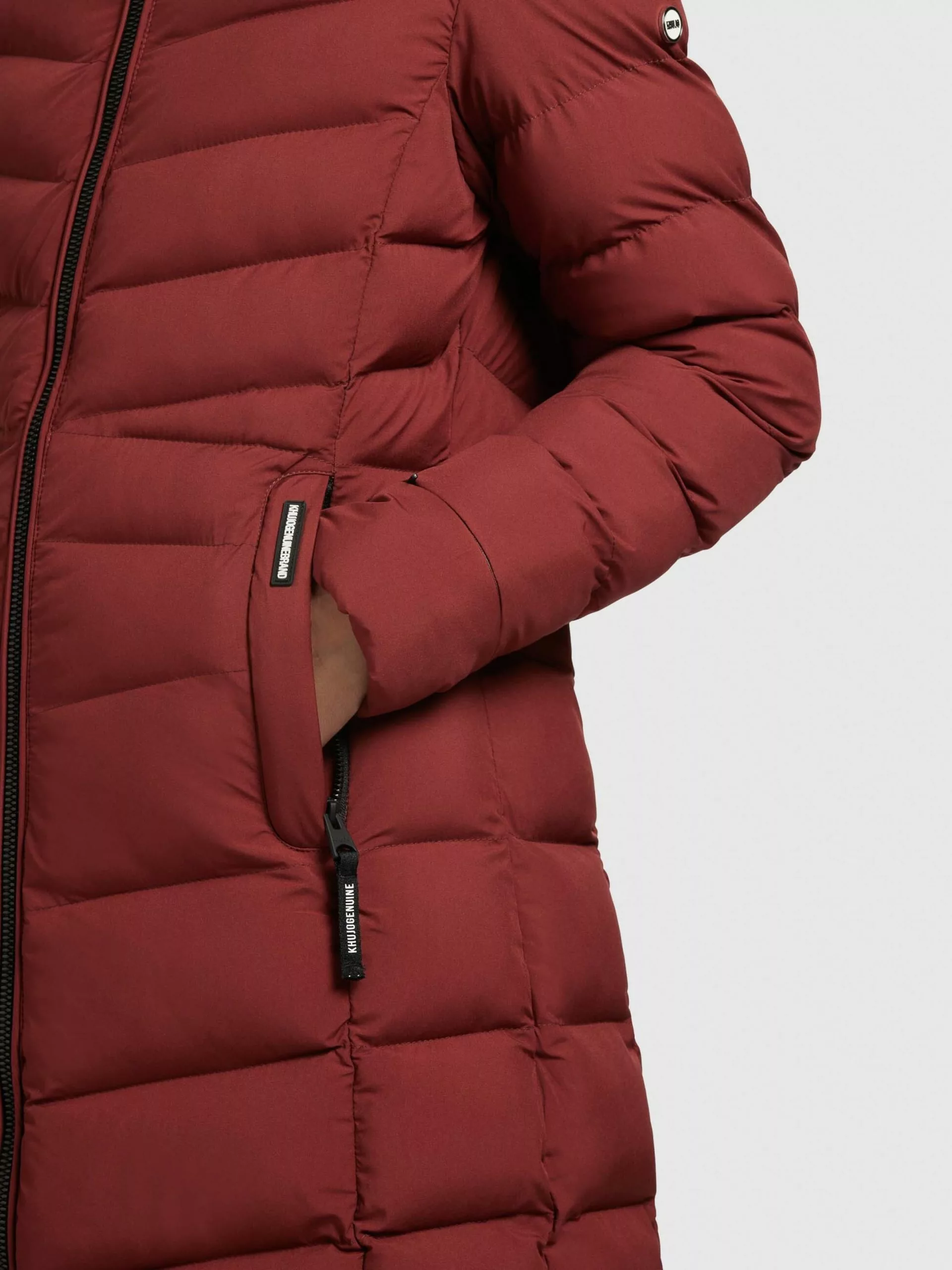 Khujo Manteaux Courts Manteau D’hiver Tuhani Femme Rouge Rouille 10 Khujo Manteaux Courts Manteau D’hiver Tuhani Femme Rouge Rouille – Image 8