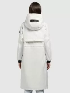 Khujo Manteaux De Mi-saison Manteau Mi-saison Paxi Femme Blanc -Magasin D'usine Khujo 25aad27297ec70a638e6075104edd8be