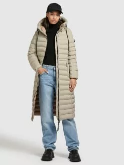 Khujo Manteaux Dhiver Manteau D’hiver Mimi 2 Femme Vert Pastel -Magasin D'usine Khujo 2676ba747a42db353f3b94834022b114