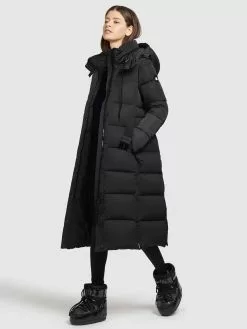 Khujo Manteaux Dhiver Manteau D’hiver HAZELLE Femme Noir -Magasin D'usine Khujo 26a96874d6cbeab614caf66570c728cb