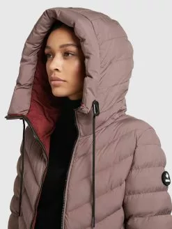 Khujo Vestes De Mi-saison Veste Mi-saison Noomi Femme Rose Ancienne -Magasin D'usine Khujo 270f47be8dfc4dd95c83f6b9ee1d8437