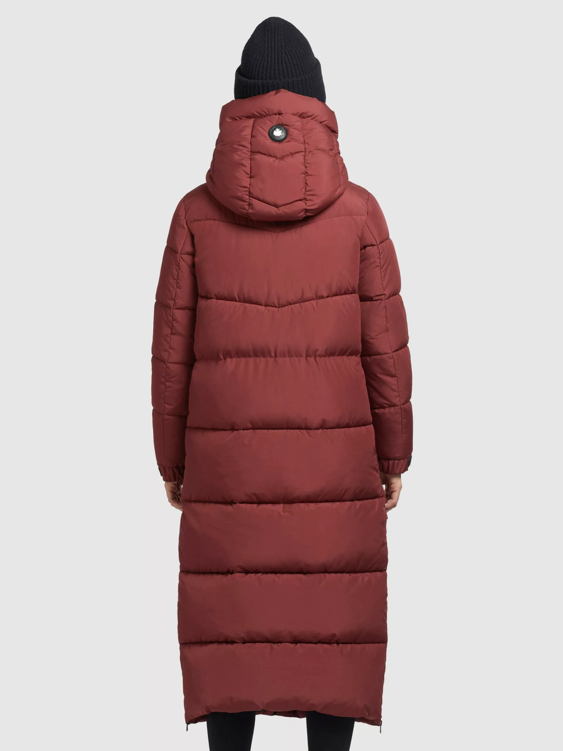 Khujo Manteaux Dhiver Manteau D’hiver Shimanta 2 Femme Rouge Rouille 6 Khujo Manteaux Dhiver Manteau D’hiver Shimanta 2 Femme Rouge Rouille – Image 4