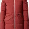 Khujo Manteaux Dhiver Manteau D’hiver Aniva Femme Rouge Carmin