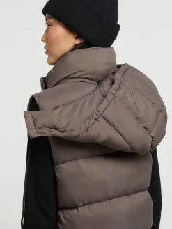 Khujo Vestes Sans Manches Gilet Eden Femme Moka 17 Khujo Vestes Sans Manches Gilet Eden Femme Moka -Magasin D'usine Khujo 287b170fc7fe504bfffe6aa1b40ca5e2