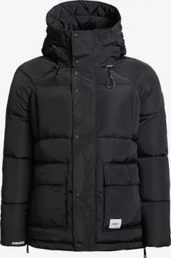 Khujo Vestes Dhiver Veste D’hiver Jedi Homme Noir