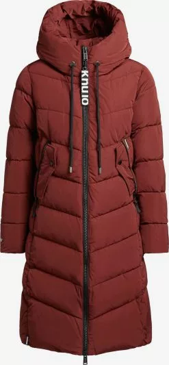 Khujo Manteaux De Mi-saison Manteau Mi-saison Klayd Femme Rouge Foncé