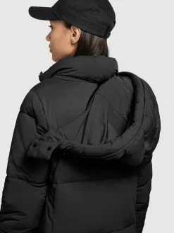 Khujo Manteaux De Mi-saison Manteau Mi-saison Melona Femme Noir -Magasin D'usine Khujo 2c4d6e2118bce40f8b5339f8ca427029