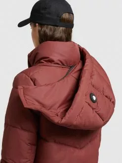 Khujo Manteaux Dhiver Manteau D’hiver Limetta Femme Rouge Rouille -Magasin D'usine Khujo 2d8bd50bf2b2a87f70ce26fee671d59f