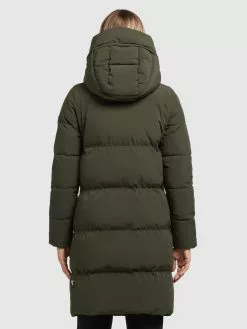 Khujo Manteaux De Mi-saison Manteau Mi-saison Namita Femme Vert Foncé -Magasin D'usine Khujo 2d8c74b919114b856b469294c11768d5