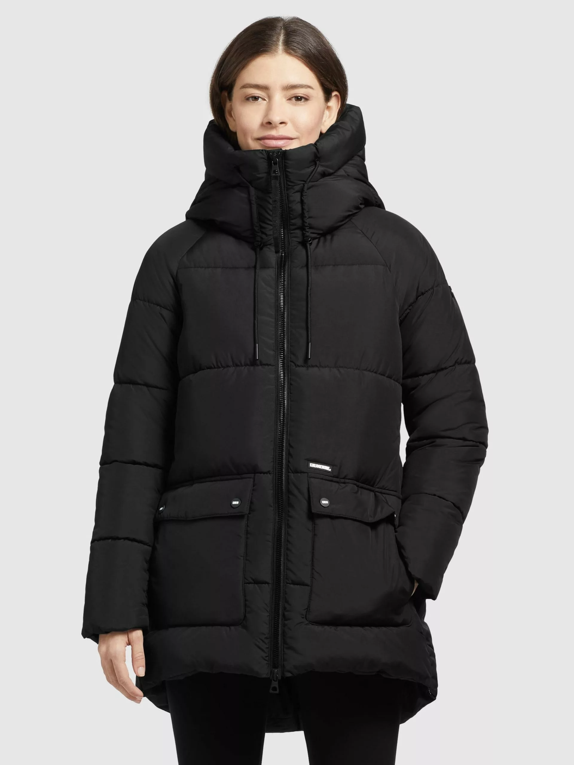 Khujo Vestes De Mi-saison Veste Mi-saison Pheobe Femme Noir 4 Khujo Vestes De Mi-saison Veste Mi-saison Pheobe Femme Noir – Image 2